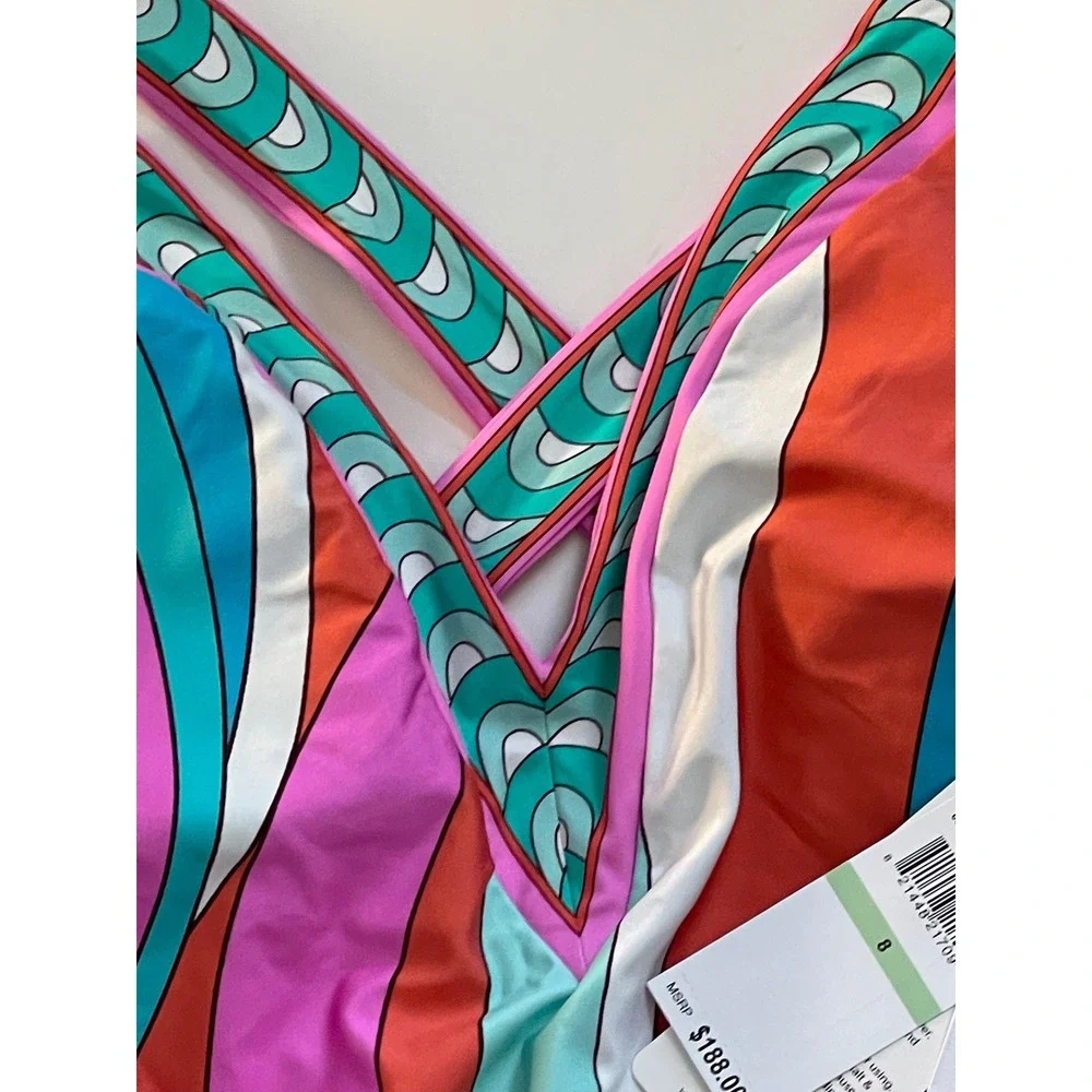 Trina Turk crisscross straps